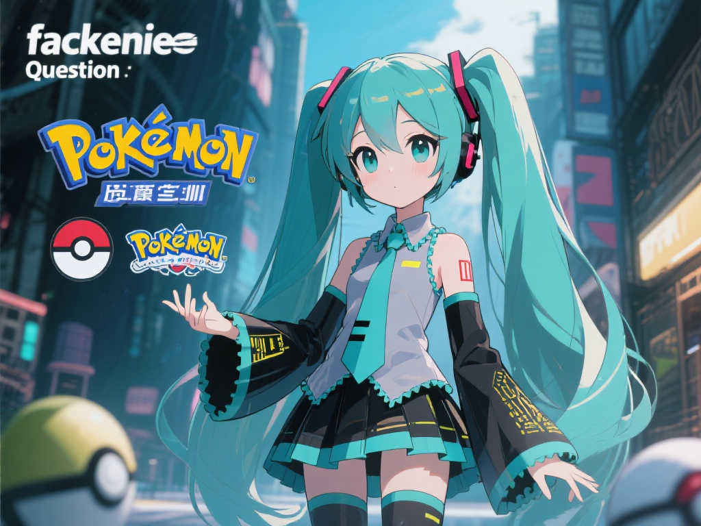 宝可梦》携手初音未来献上全新合作单曲《Facade Question