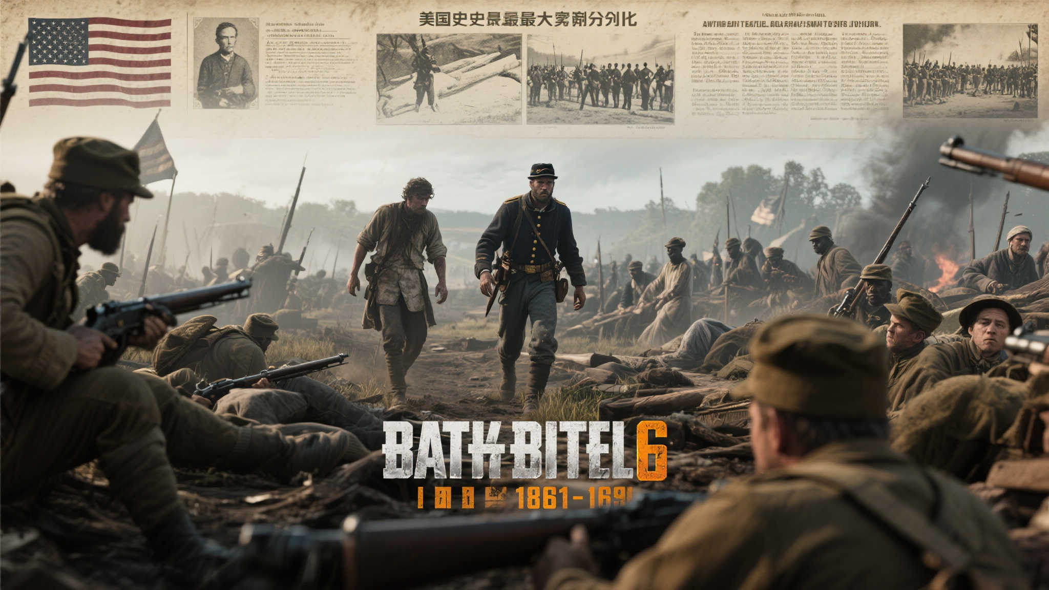 《战地6》单人战役灵感源自《美国内战》:以小人物的视角展现战争 《战地6》单人战役灵感源自《美国内战》:以小人物的视角展现战争