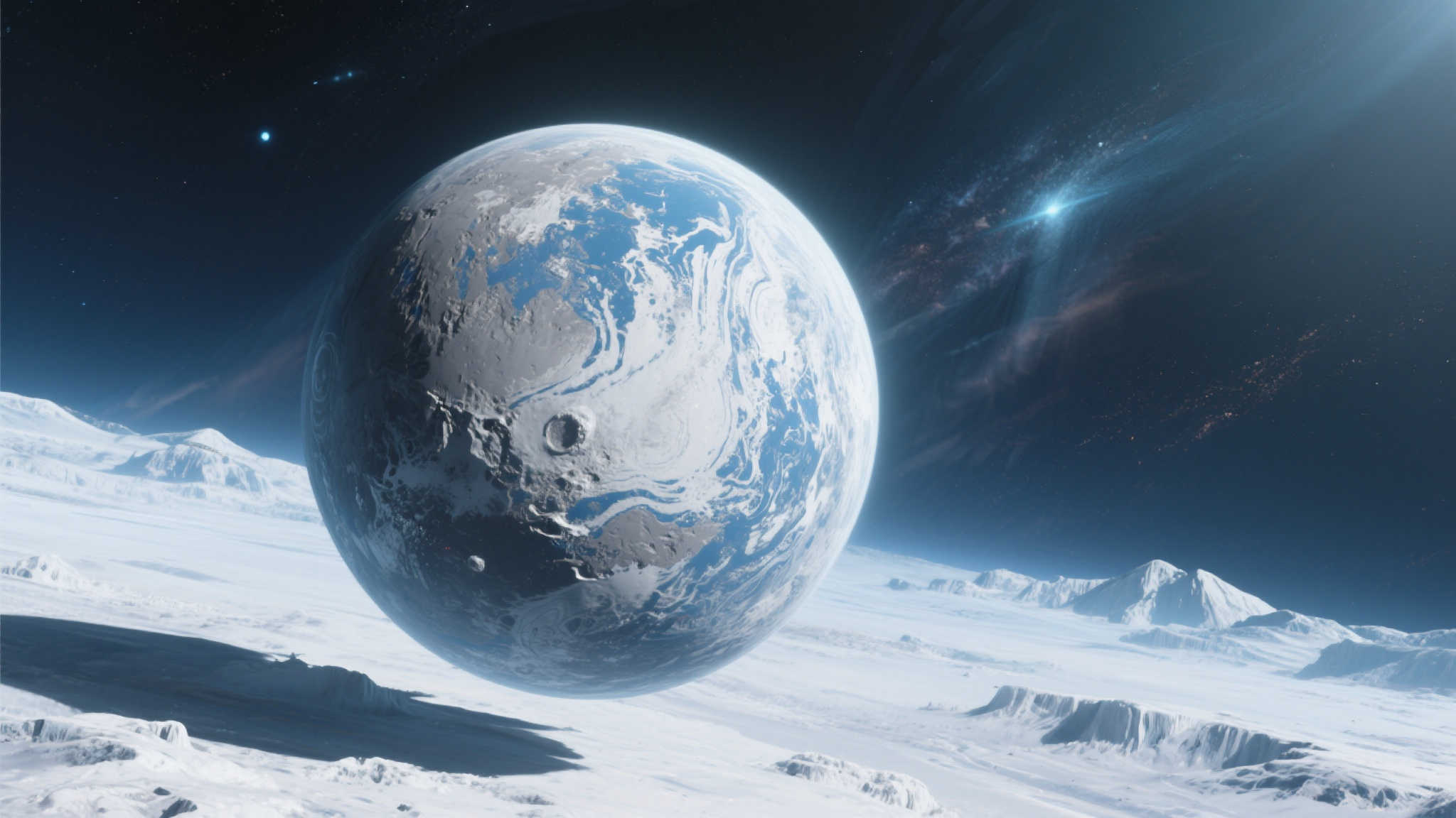 玩家在《无人深空》中发现酷似冥王星的星球,引发广泛讨论 玩家在《无人深空》中发现酷似冥王星的星球,引发广泛讨论