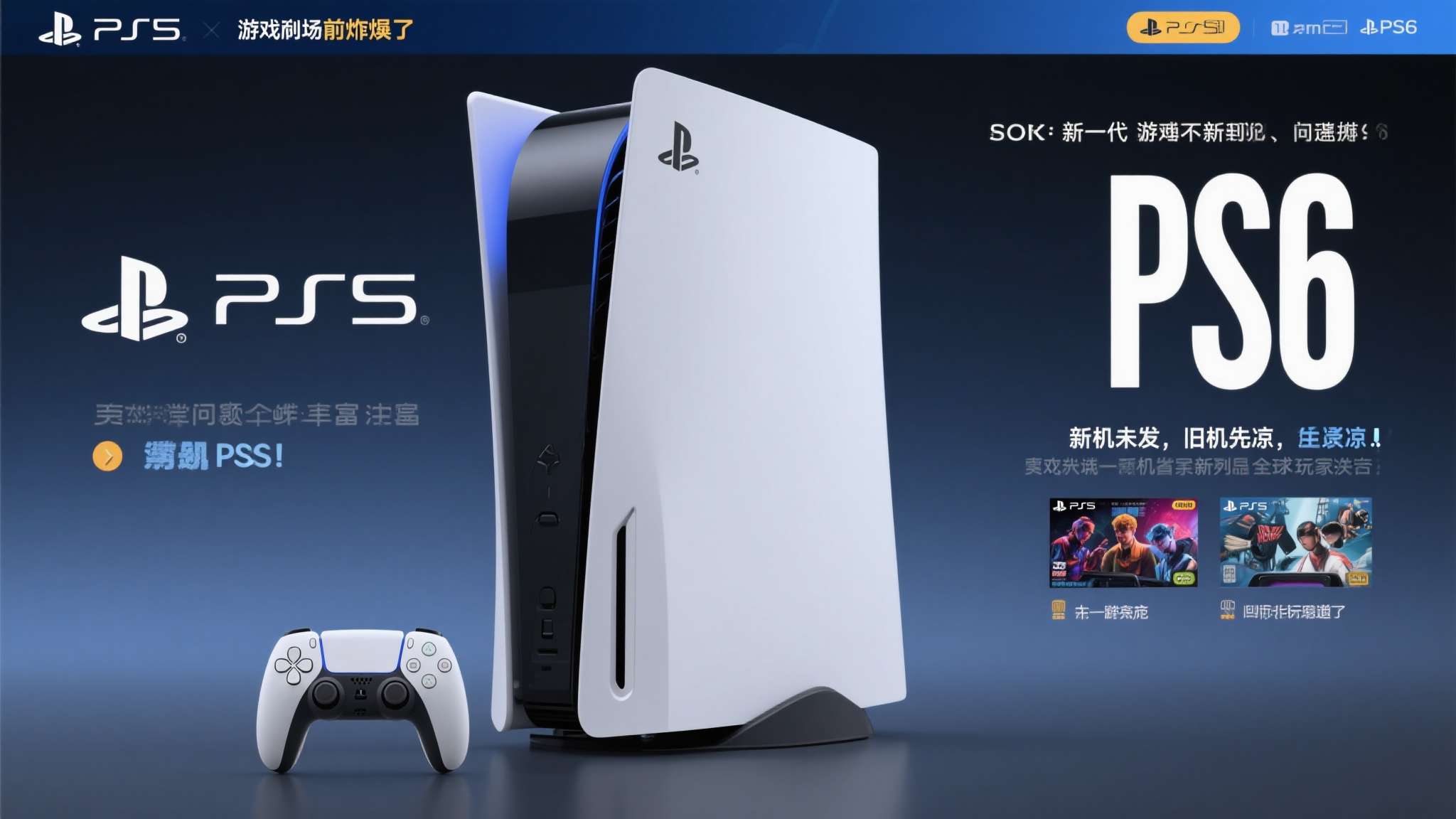 PS6全新泄露重磅公开!玩家:PS5都没游戏玩 PS6全新泄露重磅公开!玩家:PS5都没游戏玩