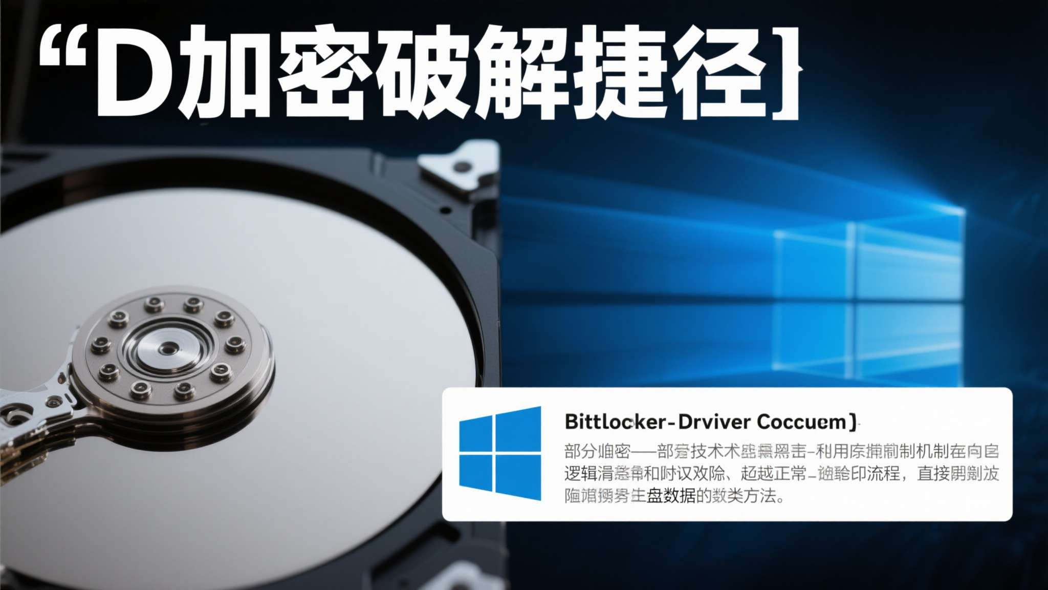 微软重拳出击!D加密新破解捷径或将被"彻底堵死"! 微软重拳出击!D加密新破解捷径或将被"彻底堵死"!