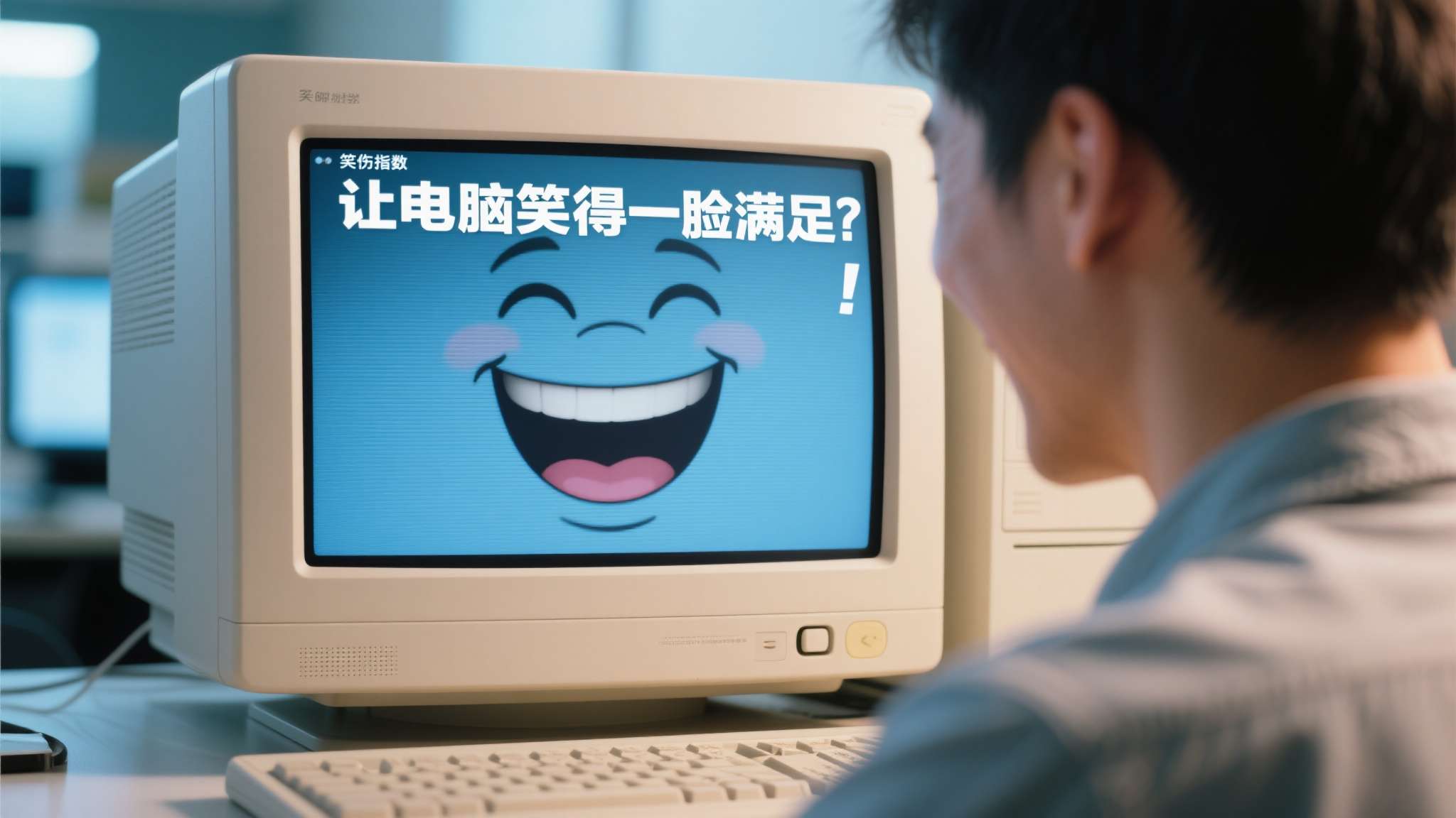 这有一只野生女蛙 囧图 椅子穿搭让电脑笑得一脸满足 这有一只野生女蛙 囧图 椅子穿搭让电脑笑得一脸满足